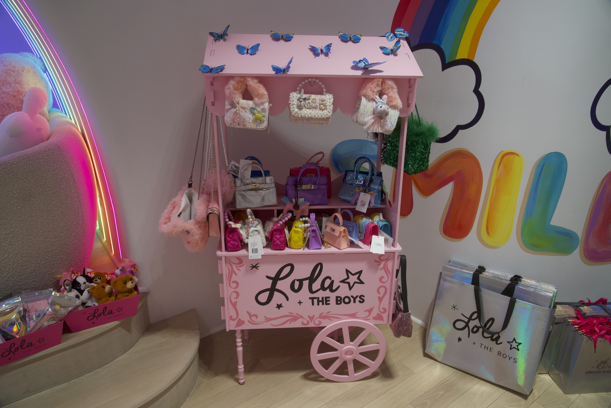 Lola and the Boys Store Decor