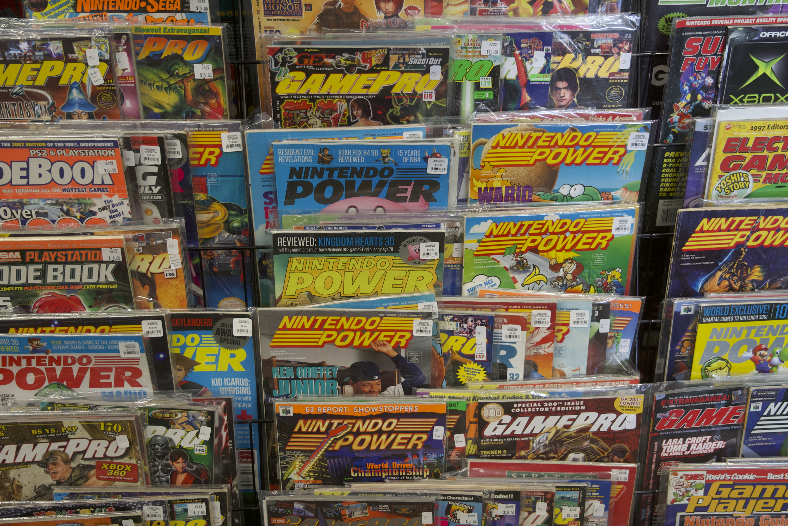 Old magazines