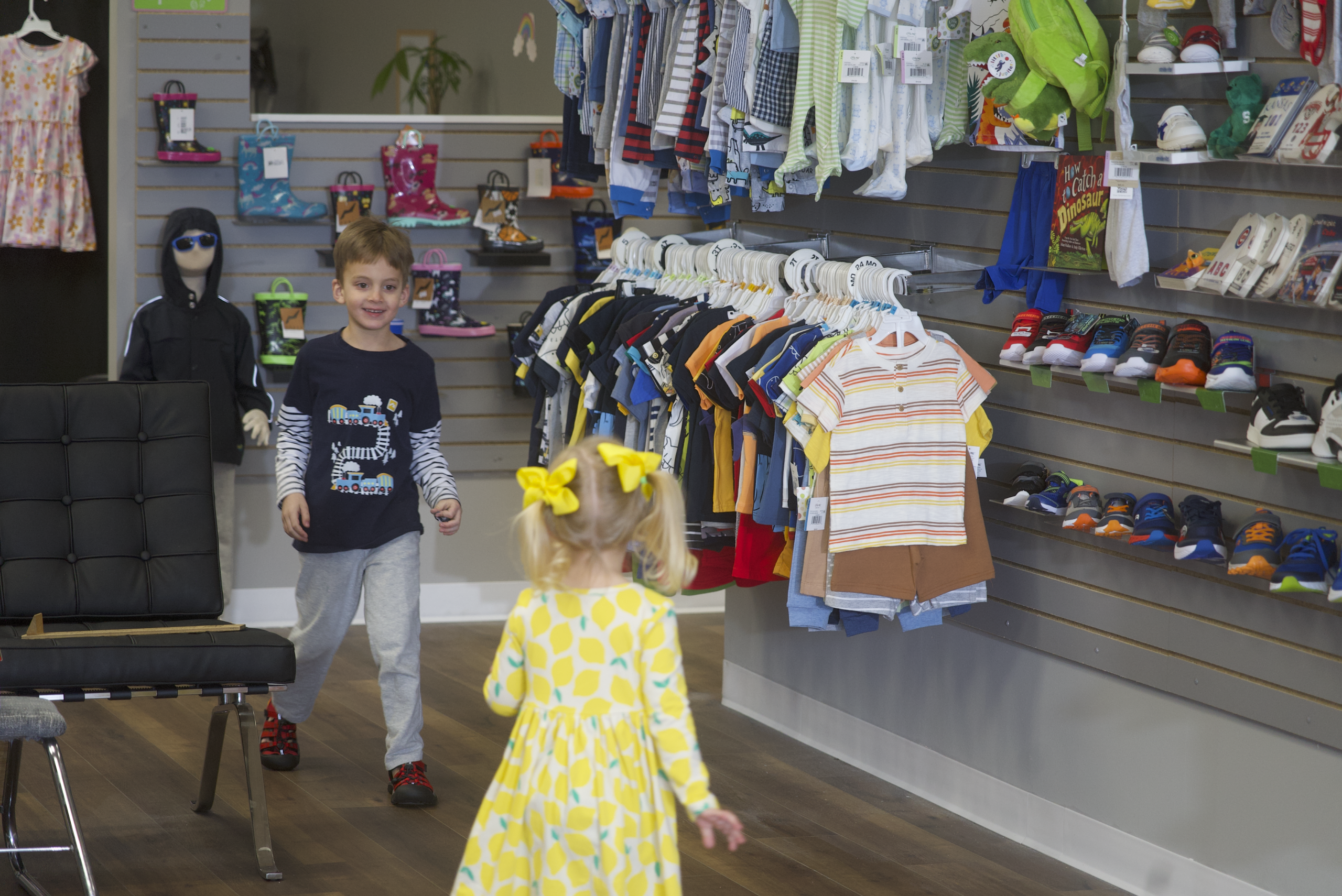 Kids in the store