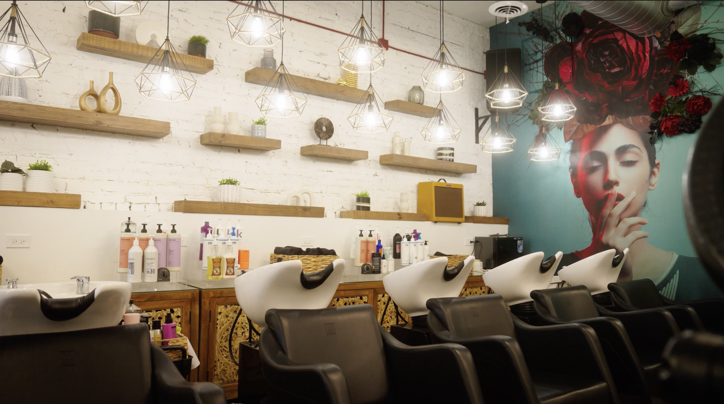 707 Hair Studios store interior