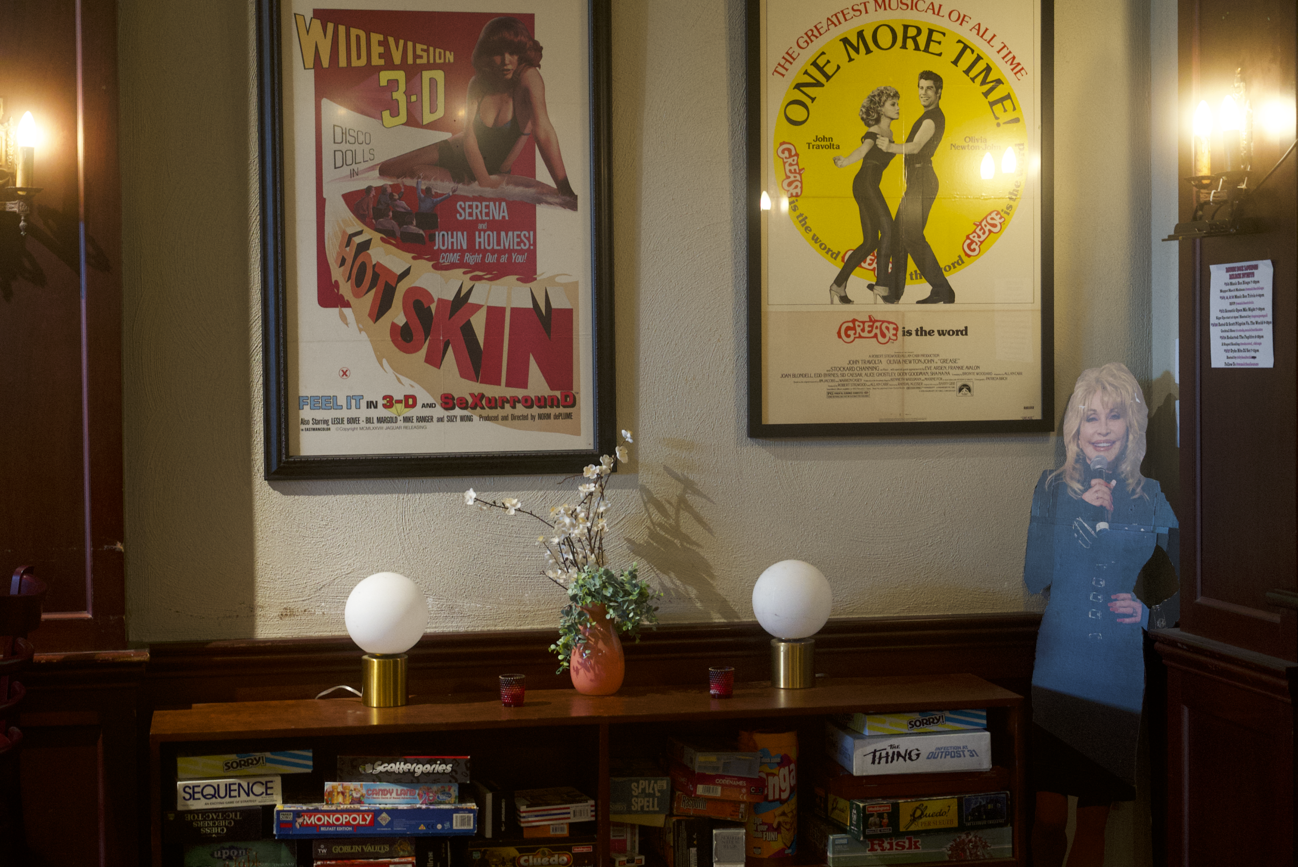 Decorations in the theatre