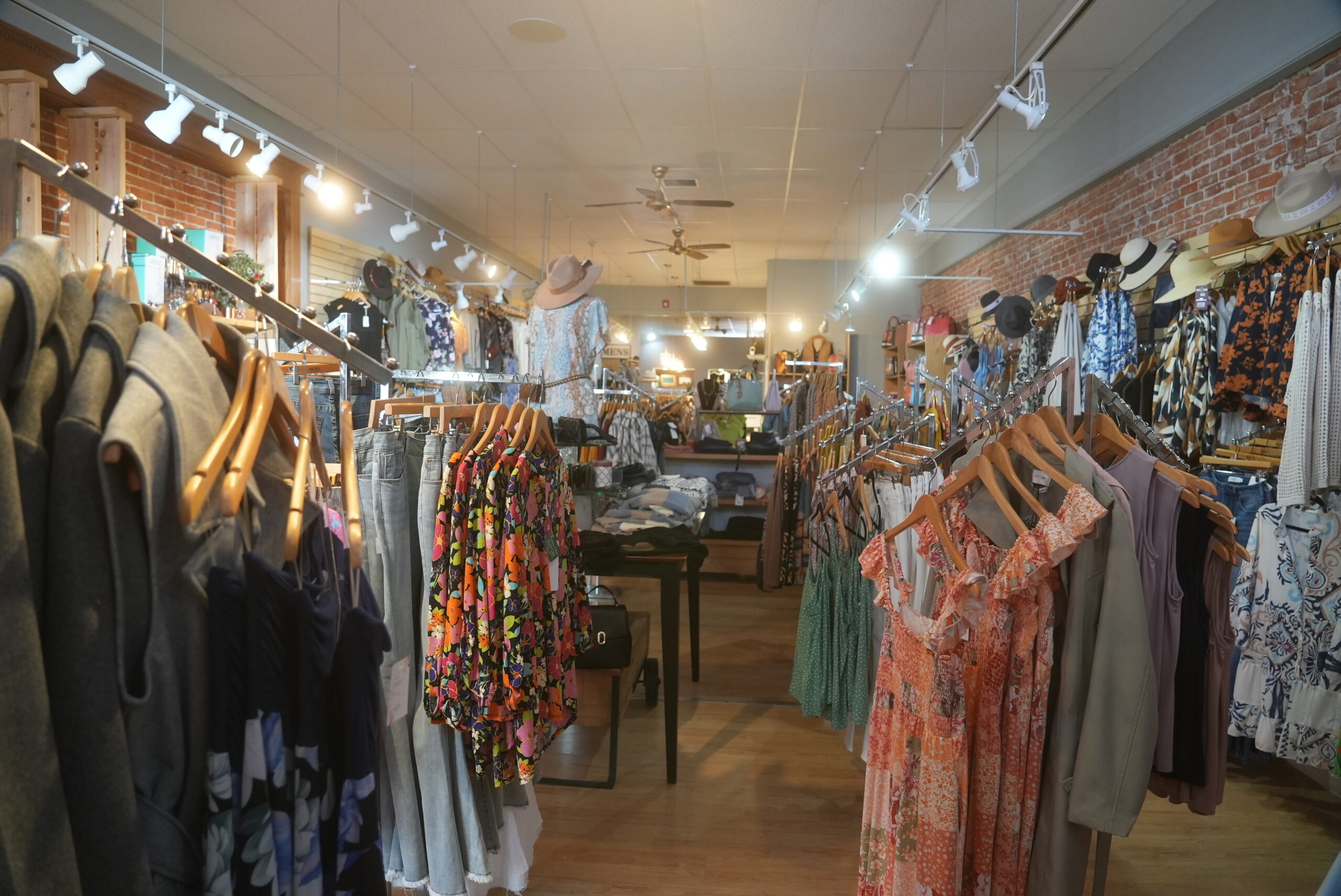 Garments in store