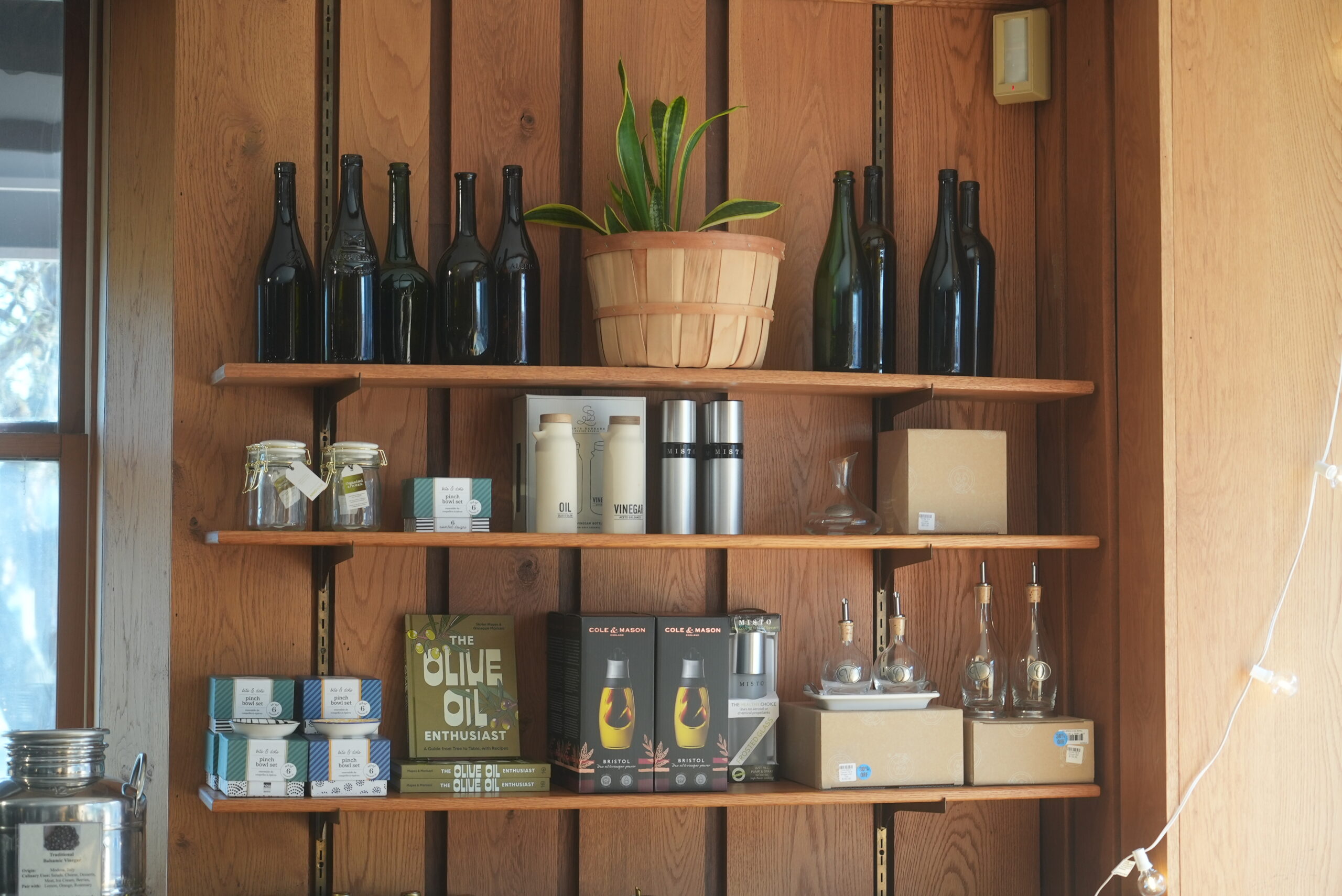 Products on shelf