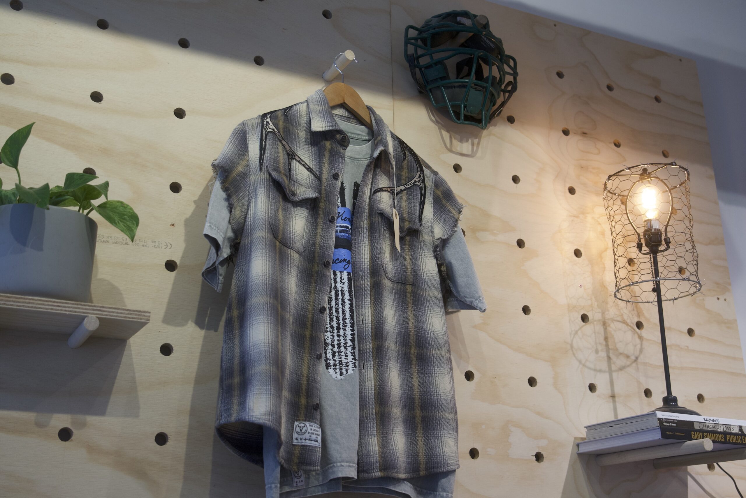 Garment on the wall