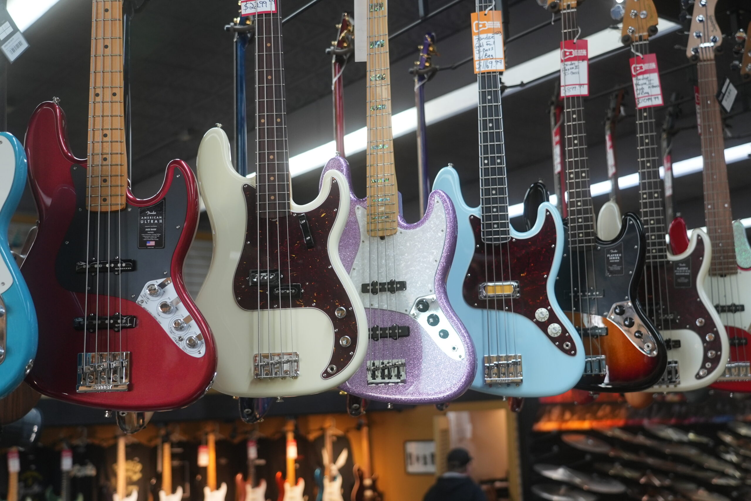 Bass in store