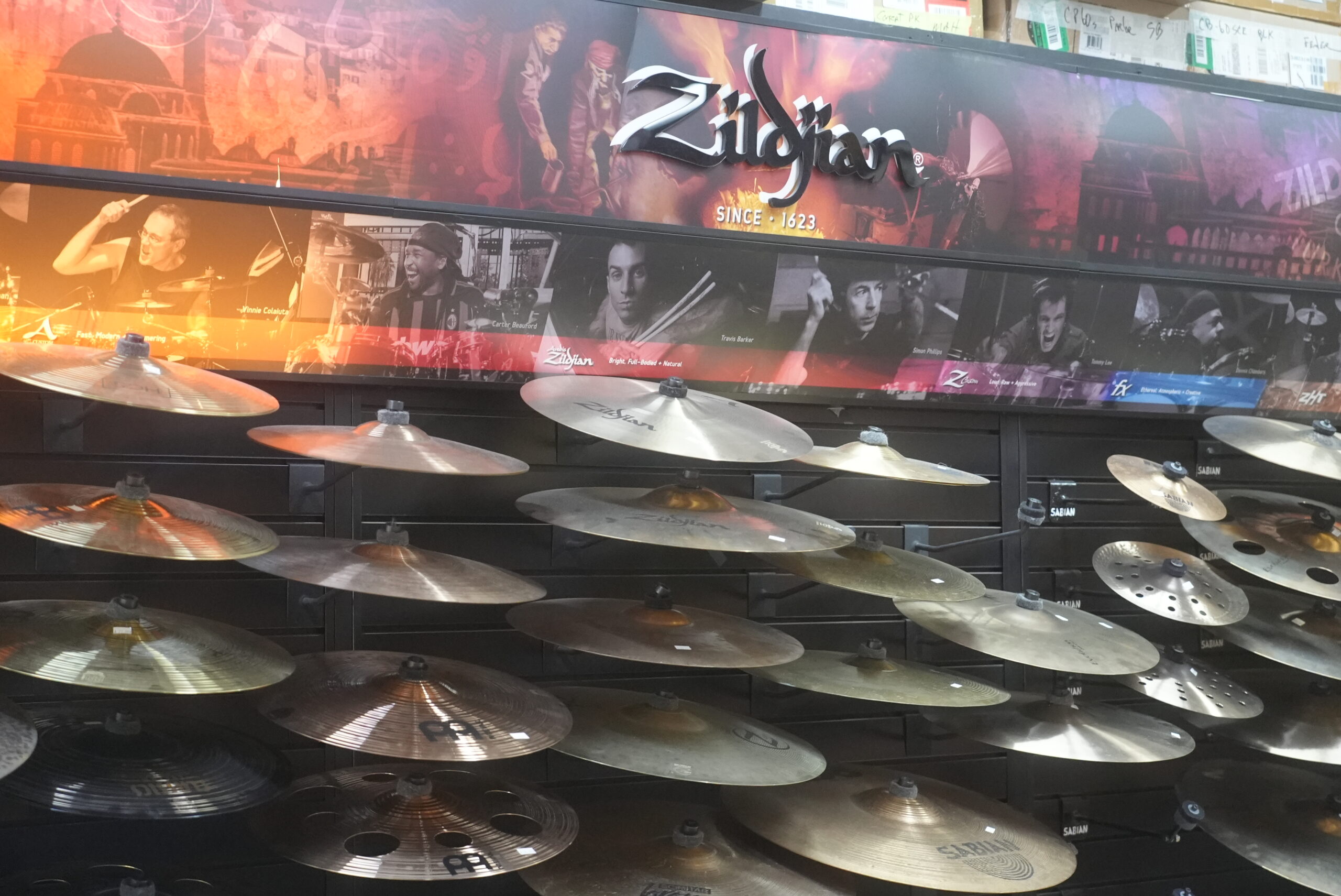 Instruments in store